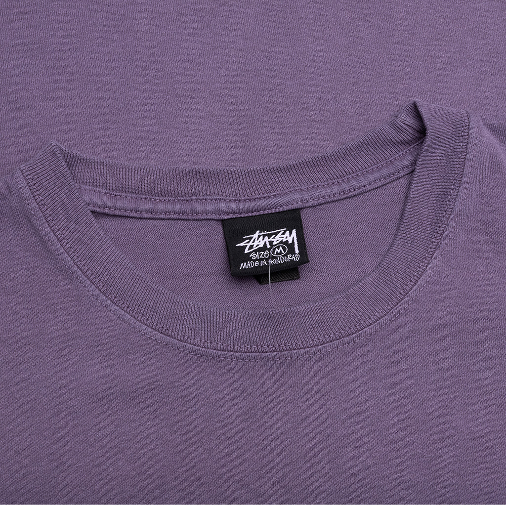 Cross Dot Pigment Dyed Tee - Grape - Image 3