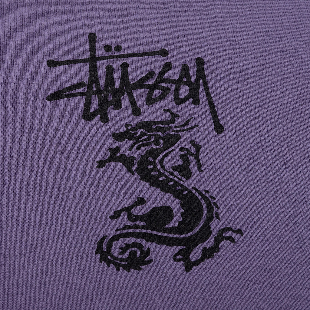 Double Dragon Pigment Dyed Tee - Grape - Image 3