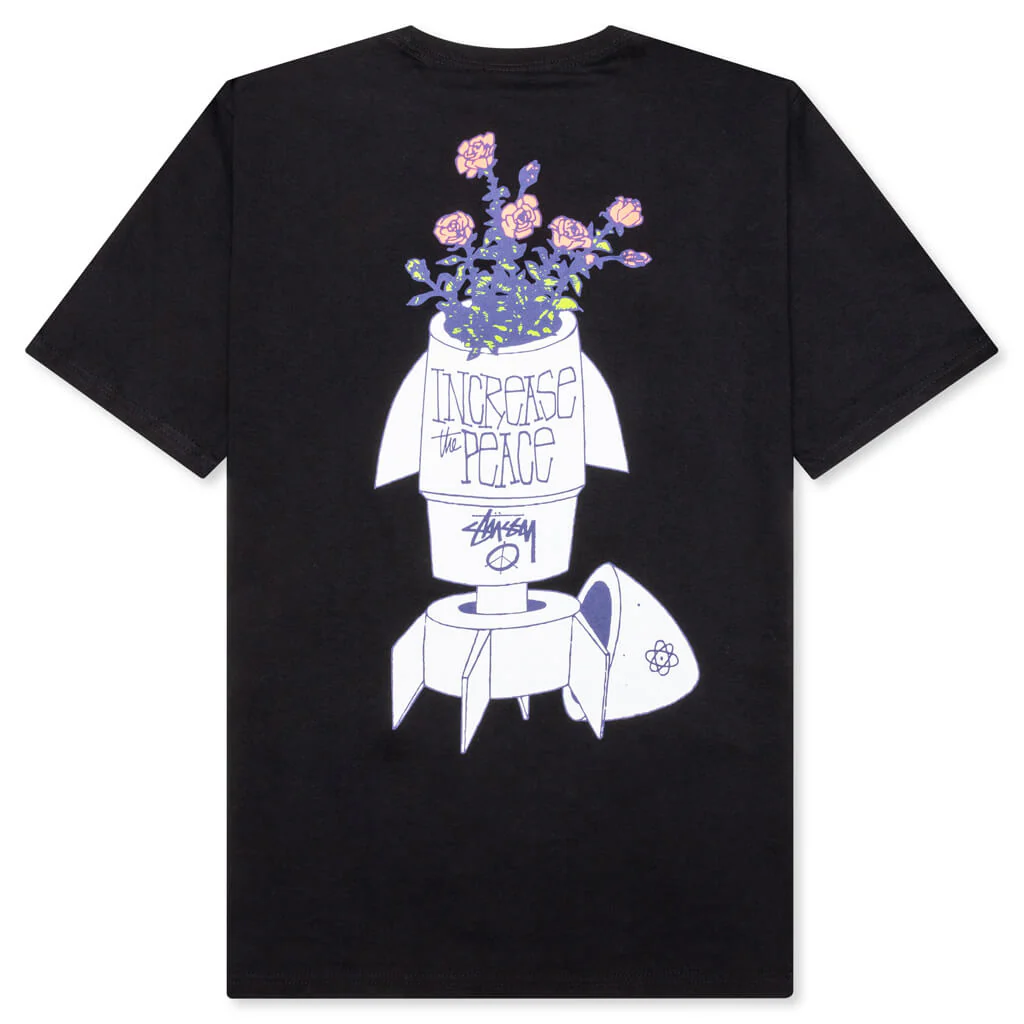 Flower Bomb Tee - Black - Image 2