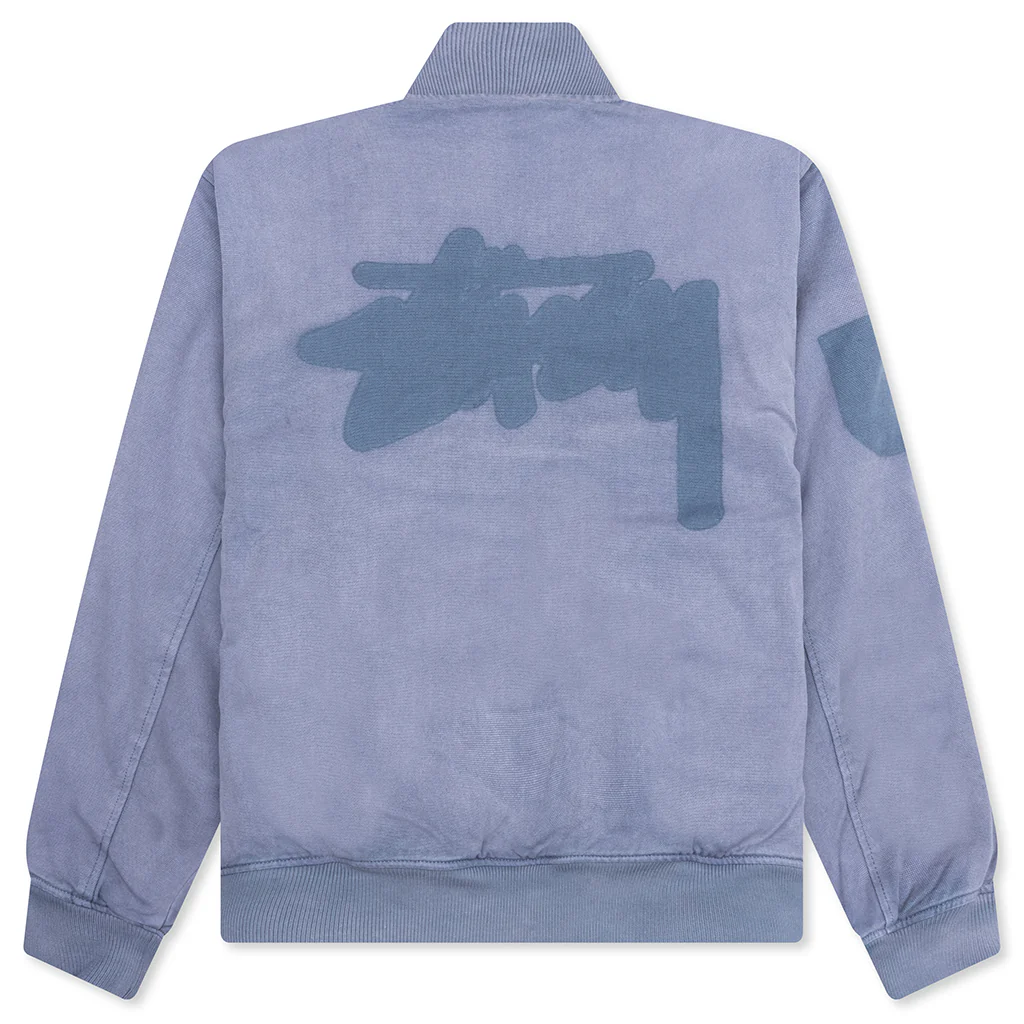 Ghost Logo Canvas Varsity - Blu - Image 2