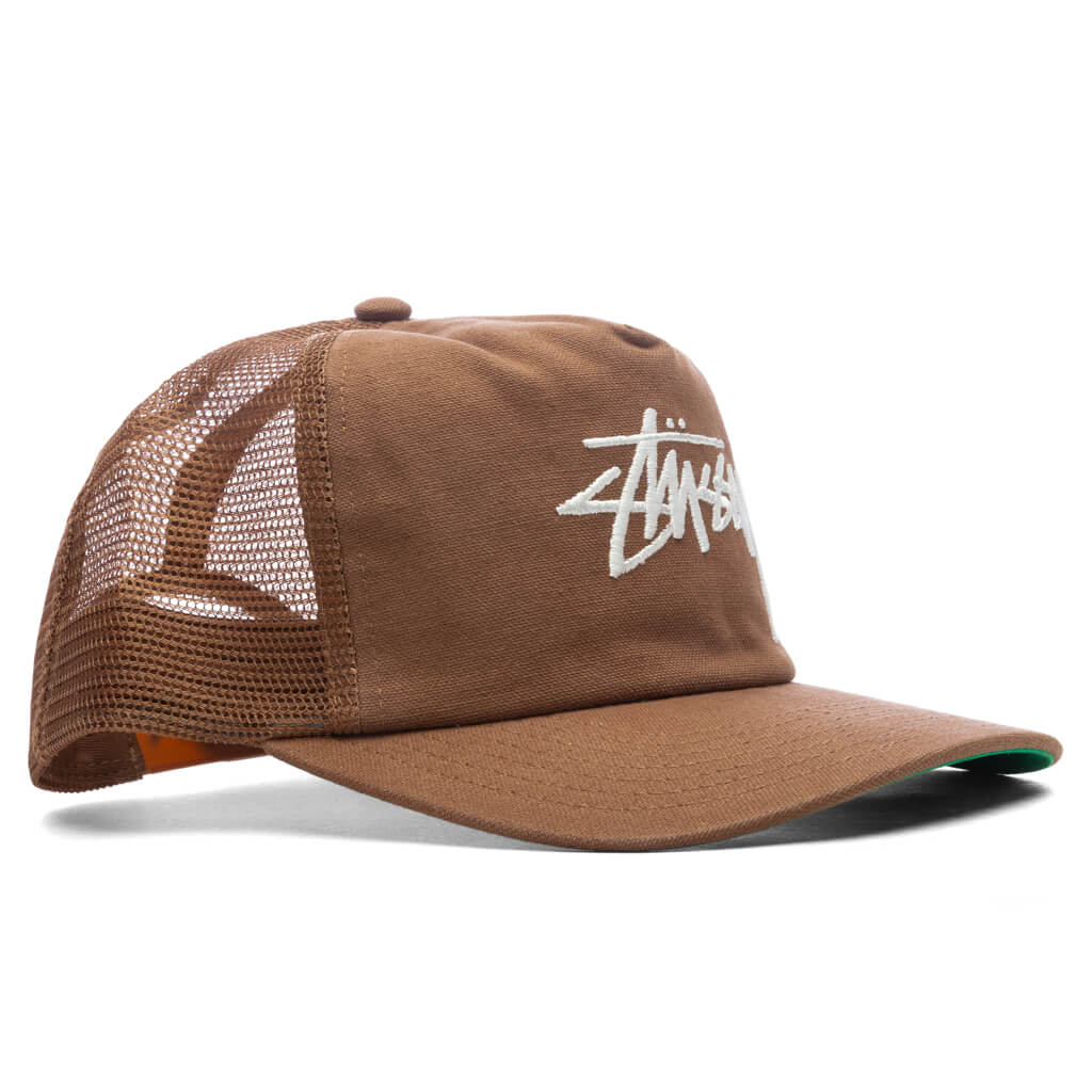 Md Big Stock Mesh Cap - Brown - Image 3