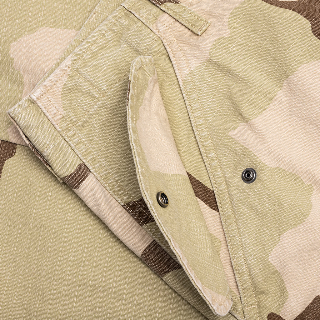 Military Cargo Pant Ripstop - Sand Camo - Image 3