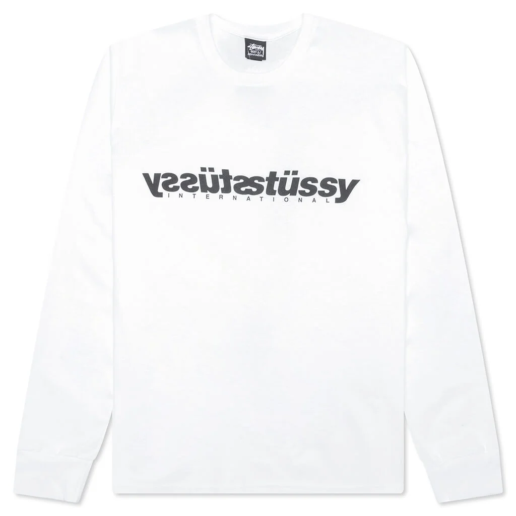 Mirror L/S Tee - White