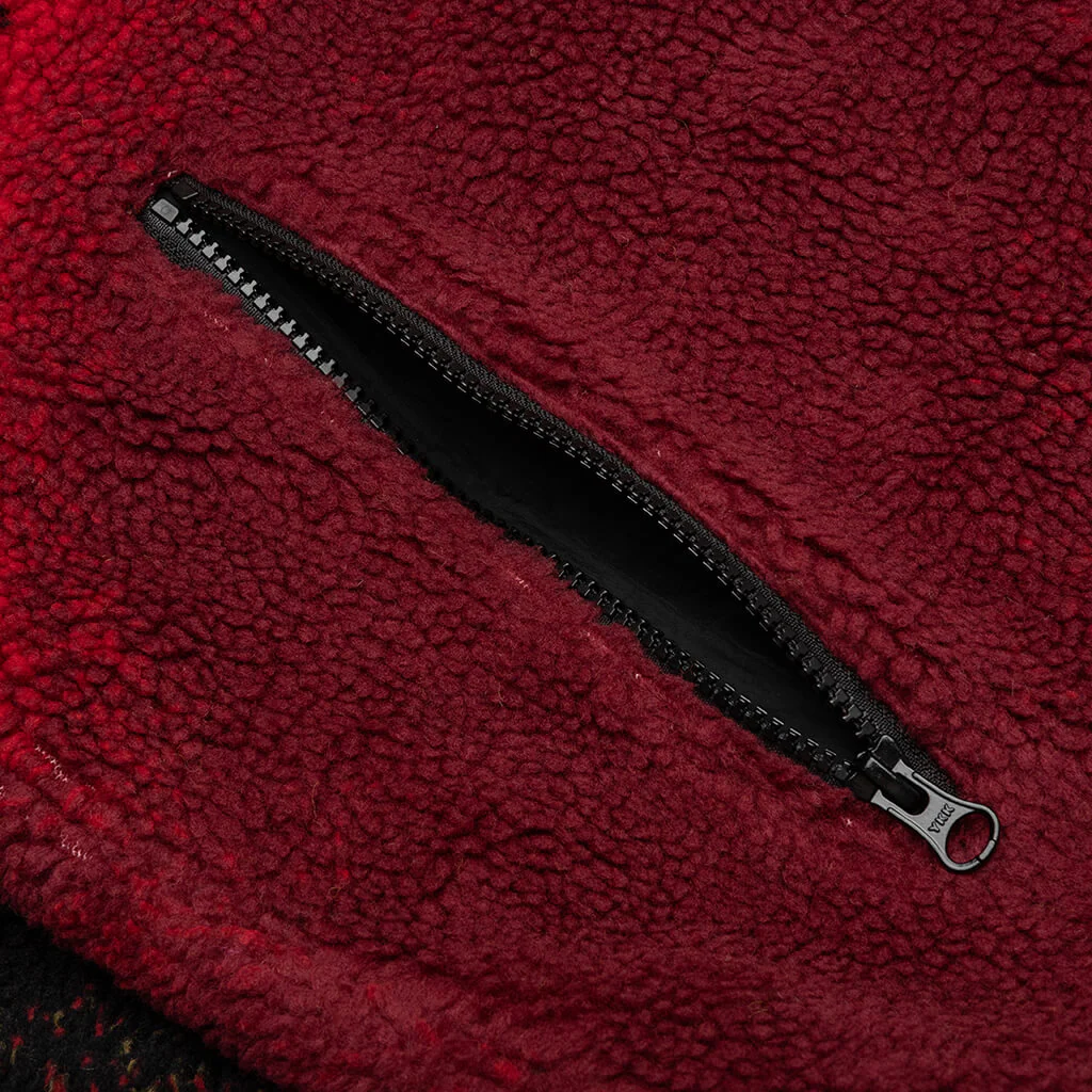 Sherpa Reversible Jacket - Lava - Image 5
