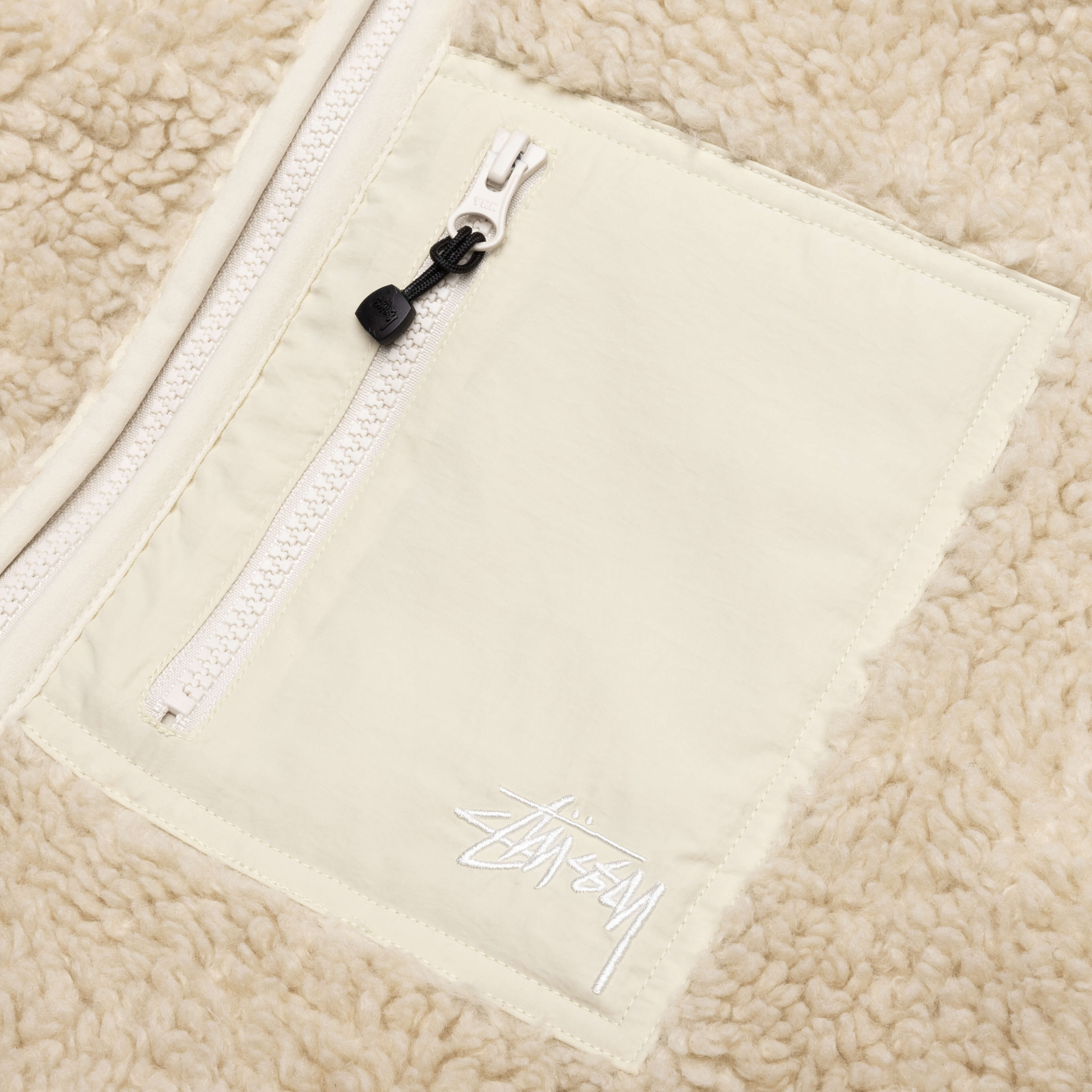 Sherpa Reversible Jacket - Natural - Image 5