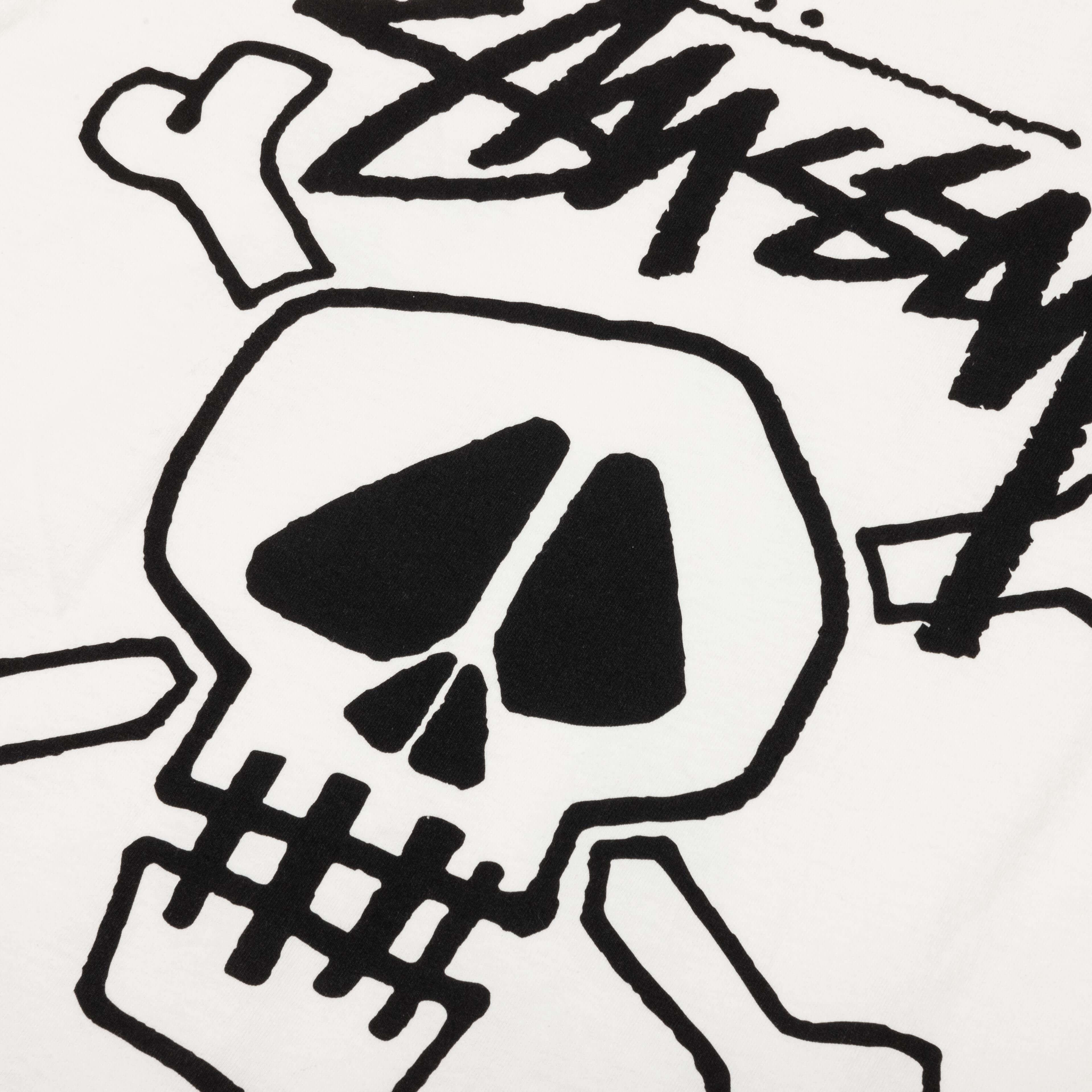 Skull & Bones Pigment Dyed Tee - Natural - Image 4