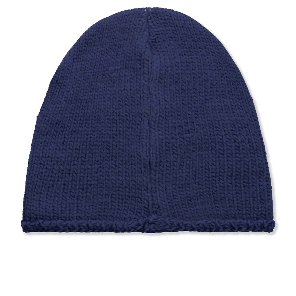 Skullcap Knit Burly S - Navy - Image 3