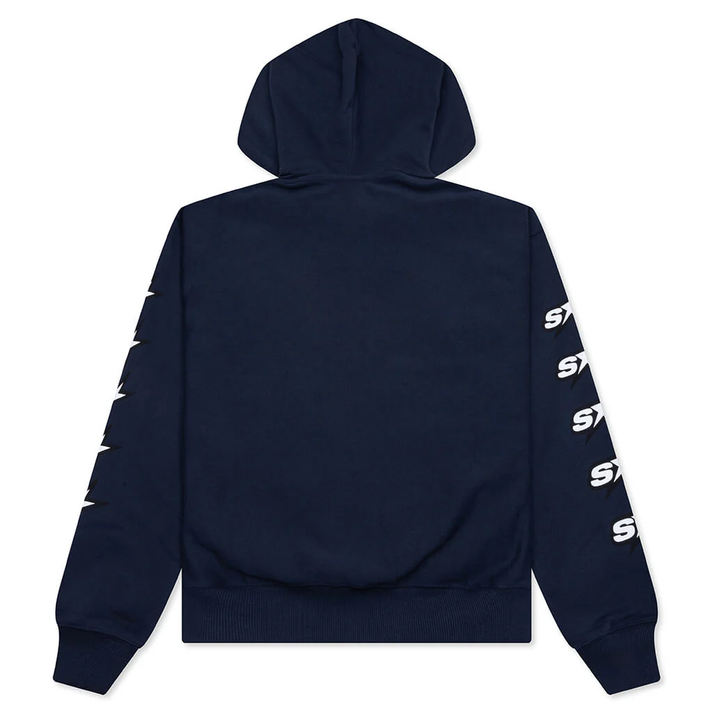 Speedway Zip Hoodie - Navy - Image 2