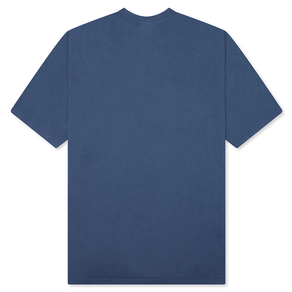 Stretch Pigment Dyed Tee - Navy - Image 2