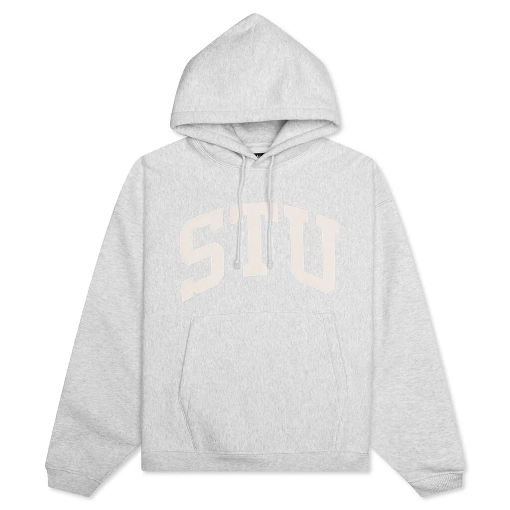 Stu Applique Hood - Ash Heather