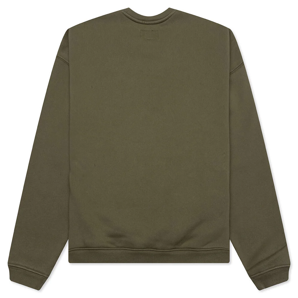 Stüssy State Crew - Olive - Image 2
