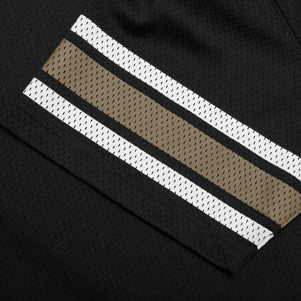 Surfman Mesh Football Jersey - Black - Image 3