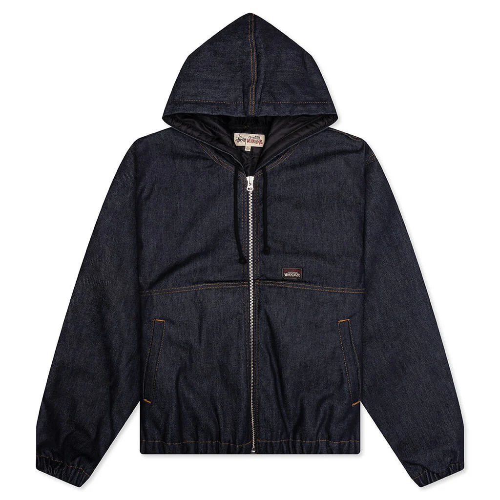 Work Denim Jacket - Raw Indigo