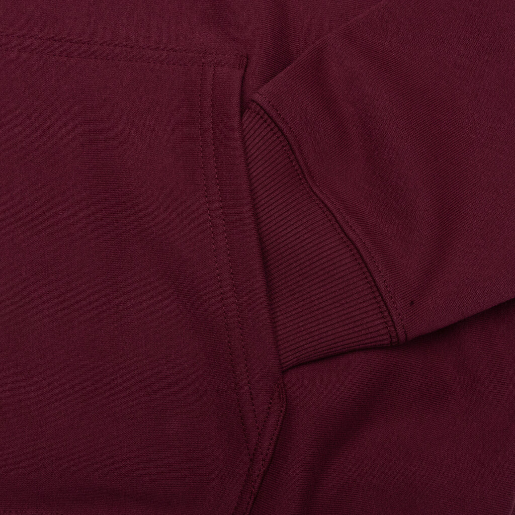 Worldwide Dot Hoodie - Wine - Image 4