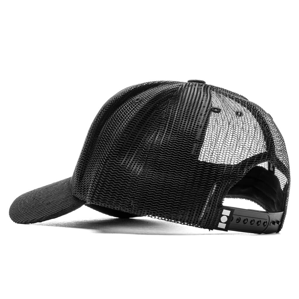 Summer Land Corduroy Trucker Hat - Black - Image 4