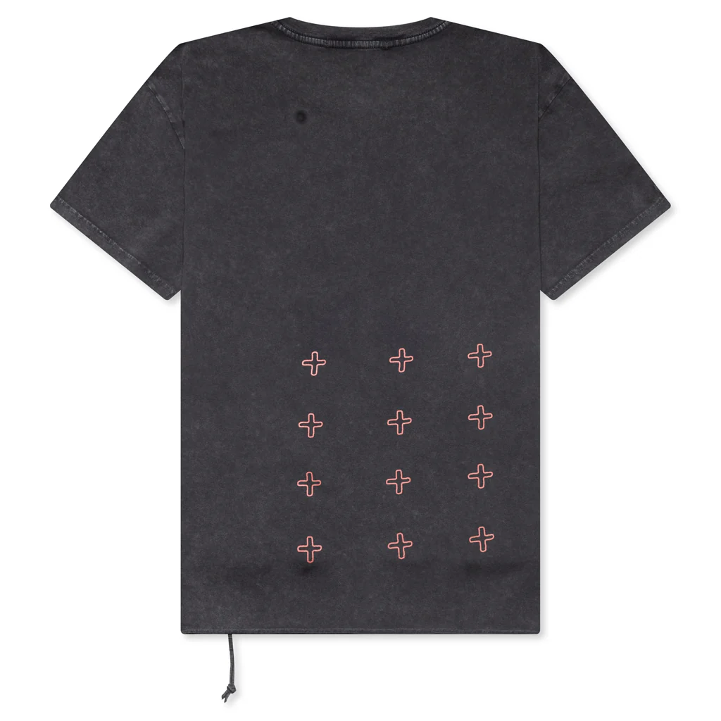 Super Juice Biggie S/S Tee - Sun Fade Black - Image 2