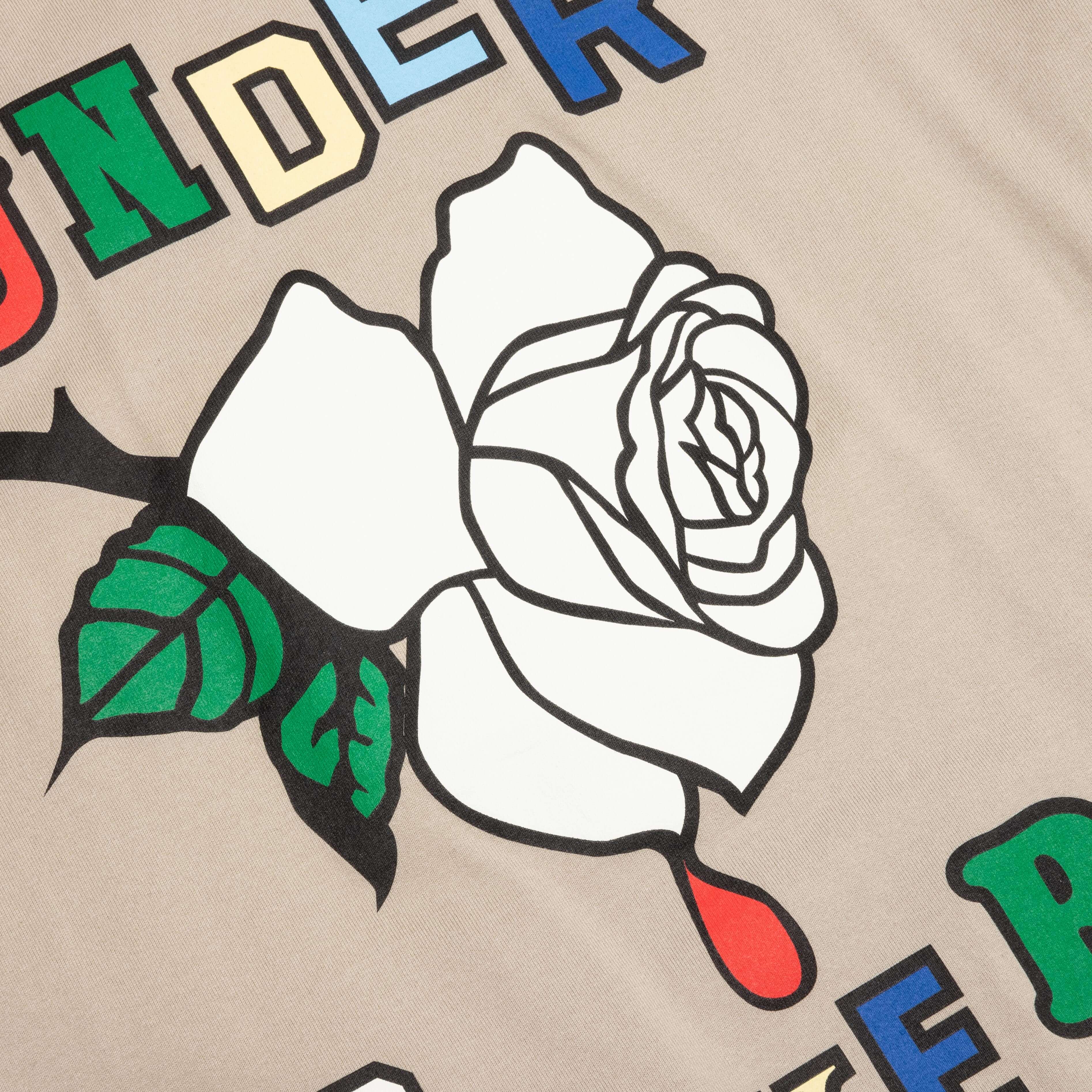 Flower T-Shirt - Beige - Image 3