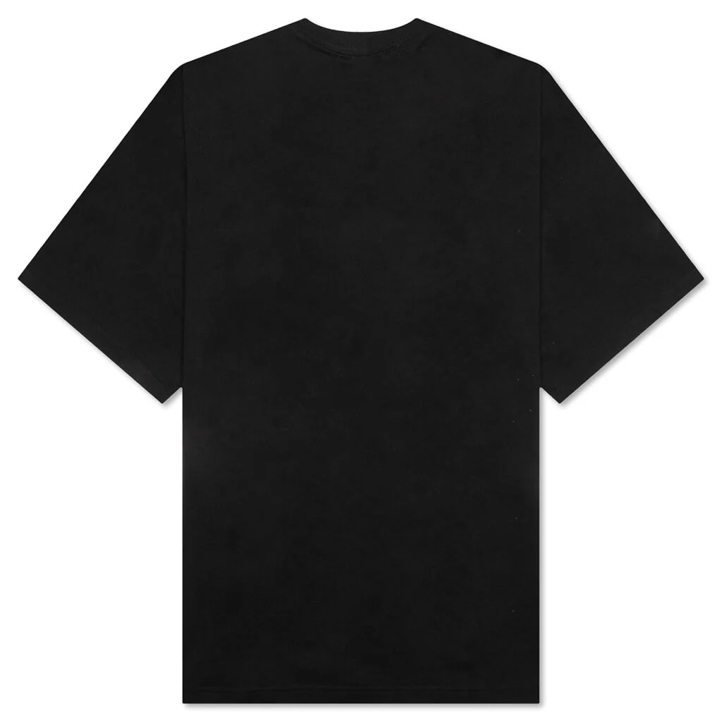Black Printed T-Shirt - Black - Image 2