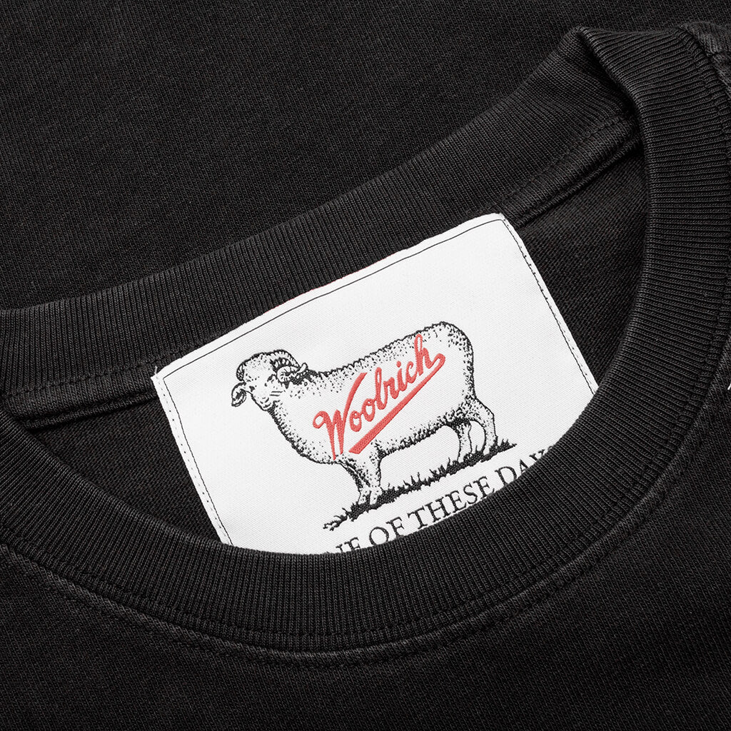 One Of These Days x Woolrich T-Shirt - Black - Image 5