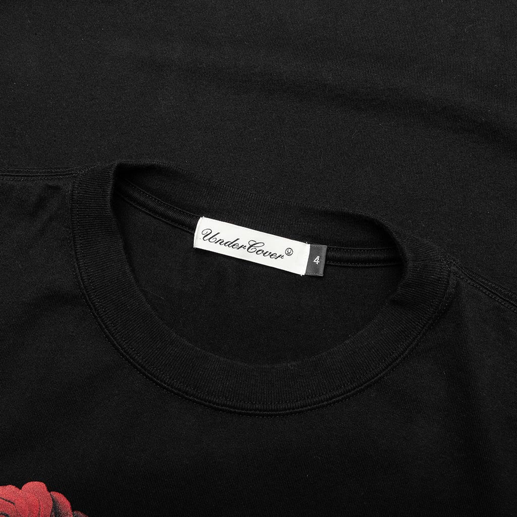 Destroy Rose T-Shirt - Black - Image 3