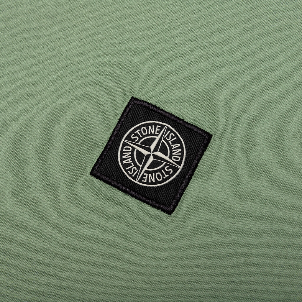 Compass Patch Logo S/S T-Shirt - Sage - Image 4
