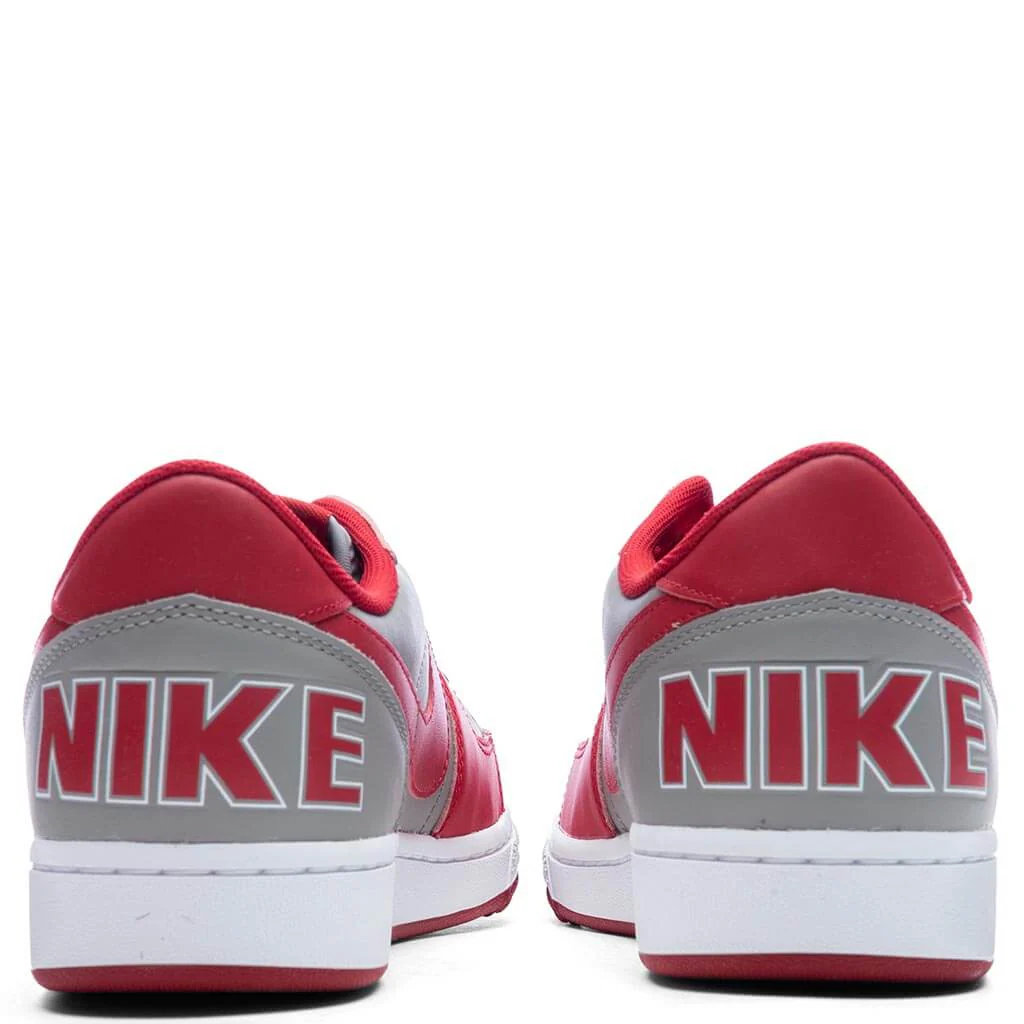 Terminator Low 'UNLV' - Medium Grey/Varsity Red/White - Image 4