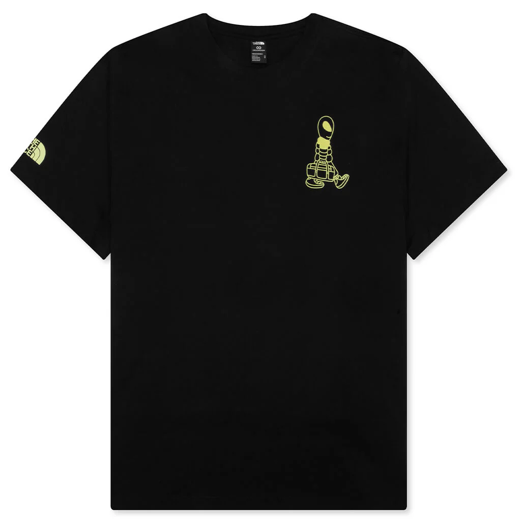 Alien Relaxed S/S Graphic Tee - Black