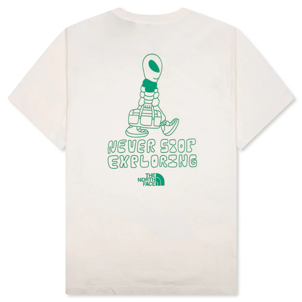 Celestial Drift Regular S/S Tee - White Dune - Image 2