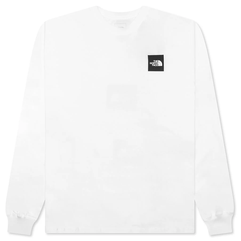 L/S Brand Proud Tee - TNF White/Art