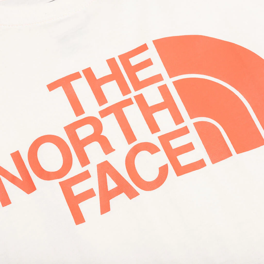 Half Dome S/S Tee - Gardenia White/Retro Orange - Image 3