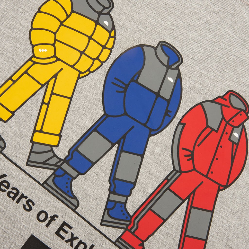 TNF Celebration Relaxed S/S Tee - TNF Pale Grey Heather - Image 4
