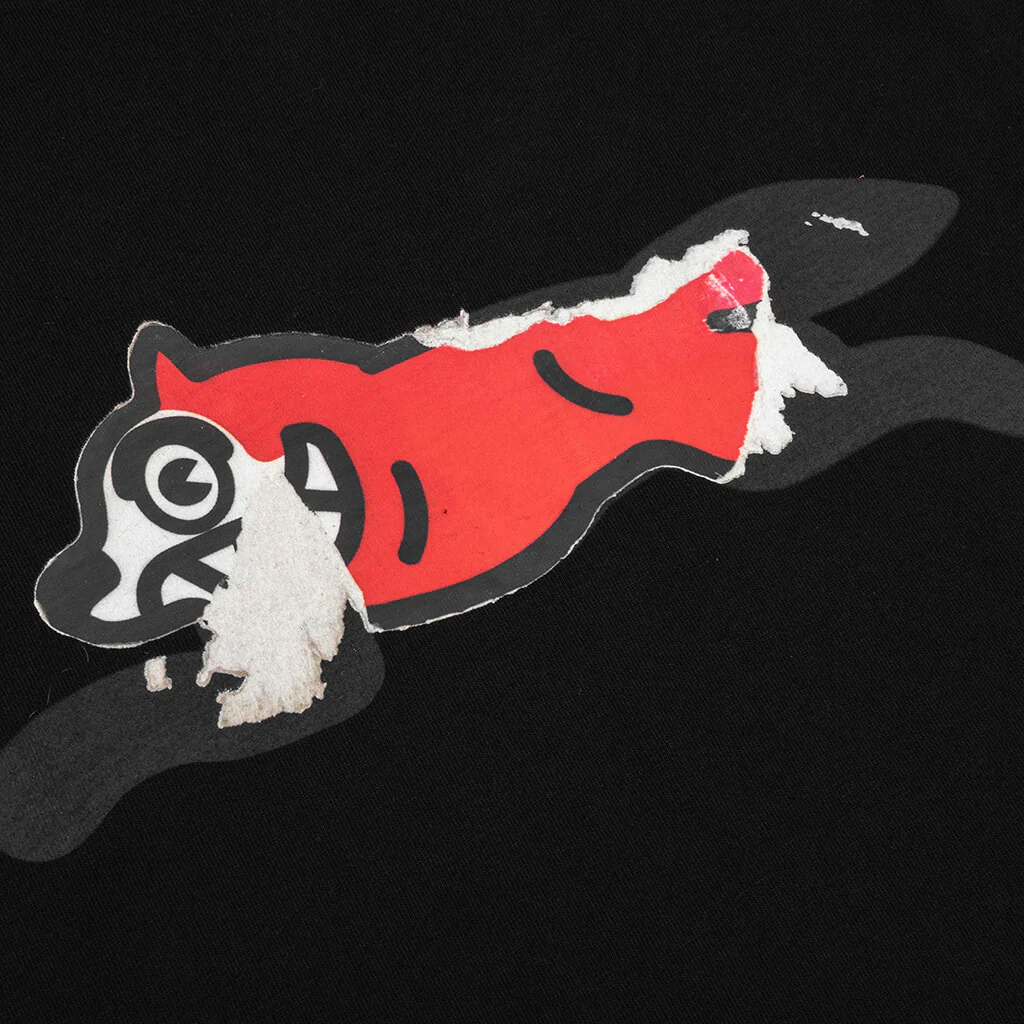 The Old Hangtag Sticker S/S Tee - Black - Image 3
