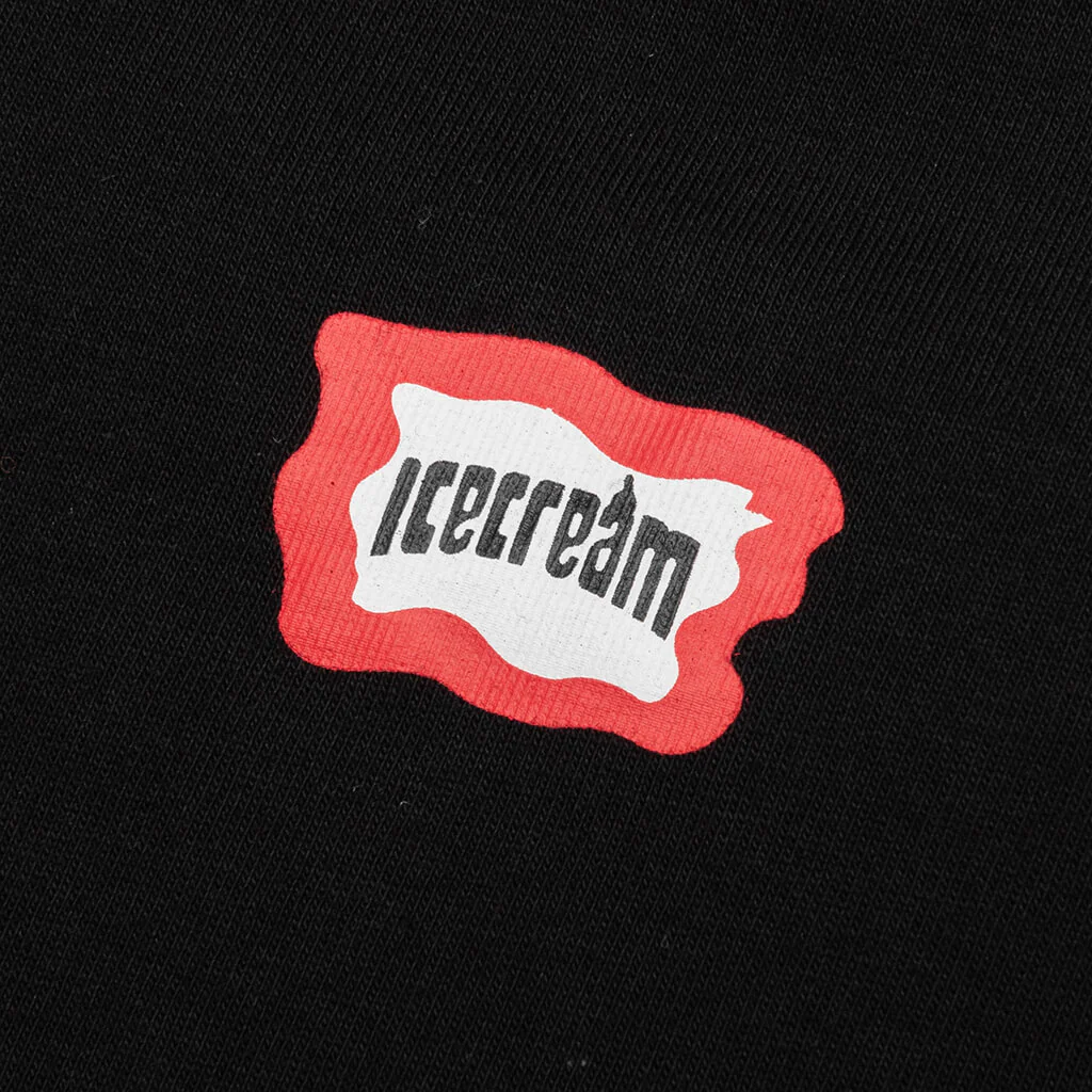 The Old Hangtag Sticker S/S Tee - Black - Image 4