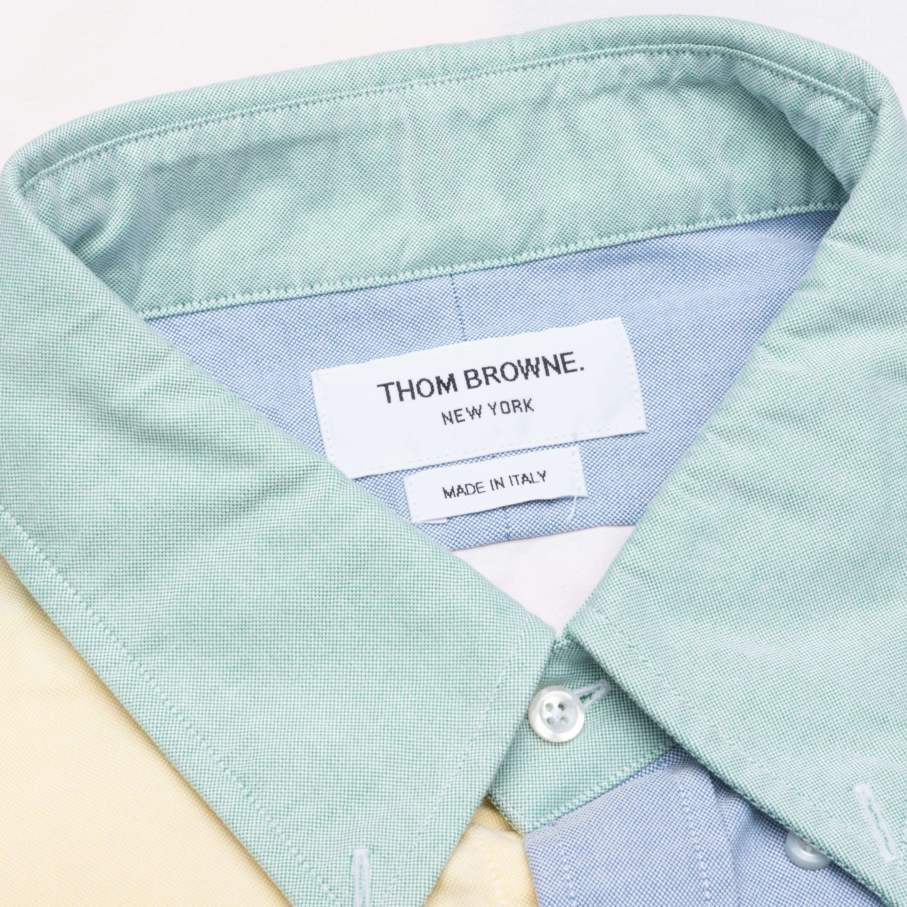 Funmix 4Bar Button Down L/S Shirt - Light Pink - Image 3