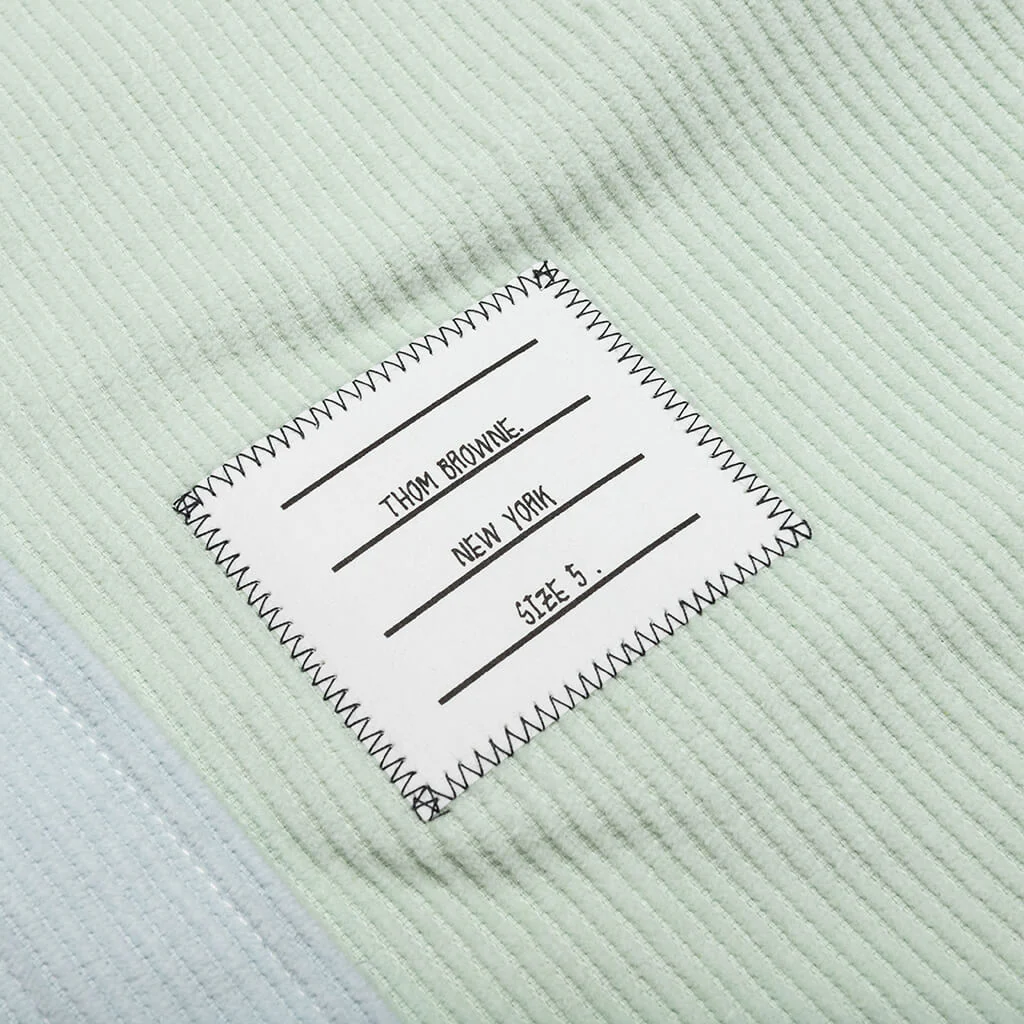 Funmix Corduroy 4Bar Shirt Jacket - Light Green - Image 3