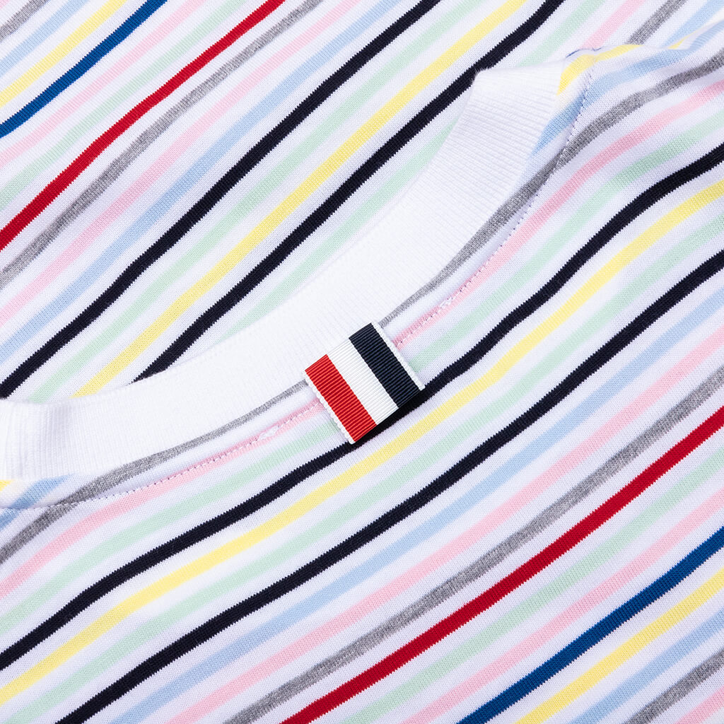 Midweight Jersey Stripe S/S Tee - Multi - Image 4