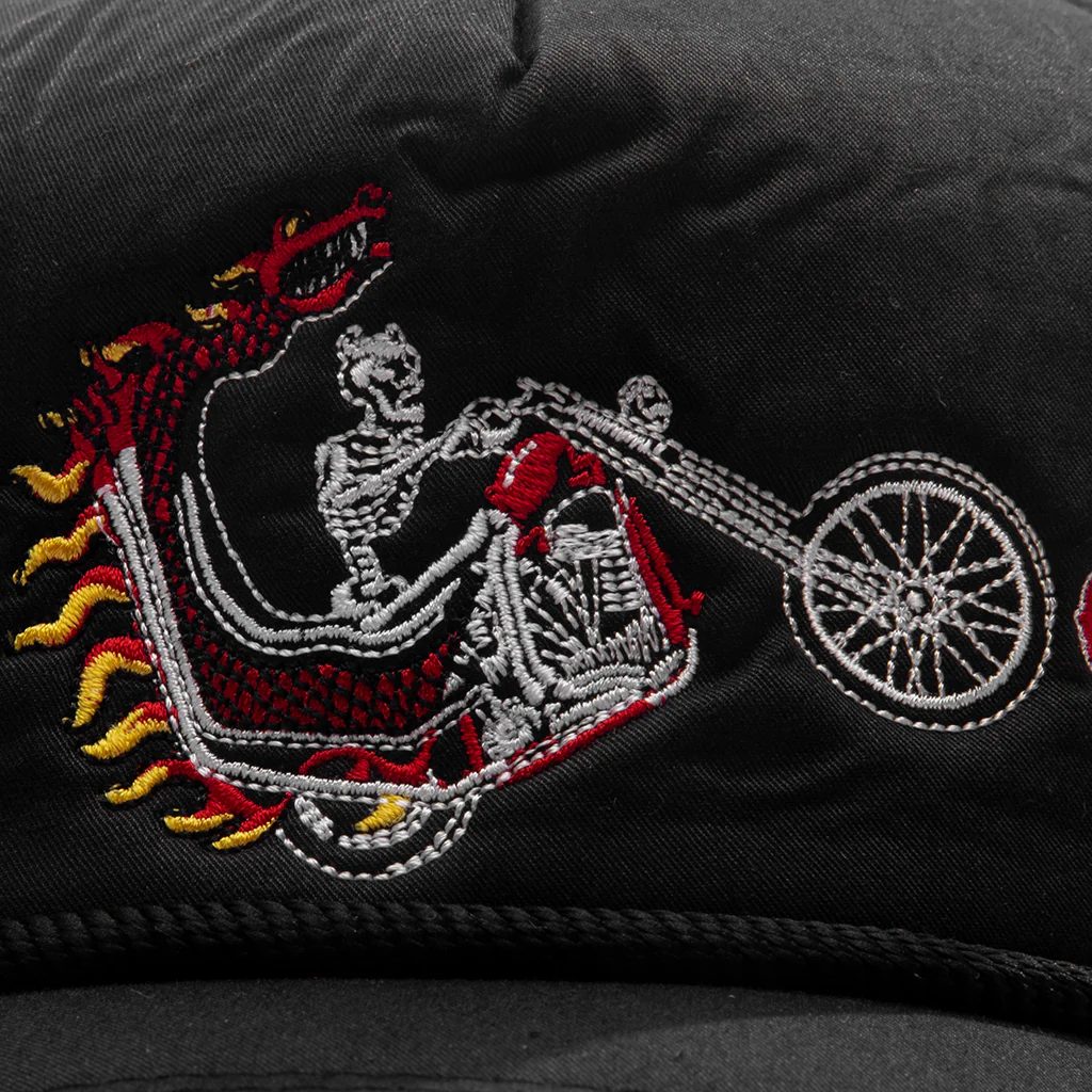 Dragon Chopper Cap - Black - Image 2