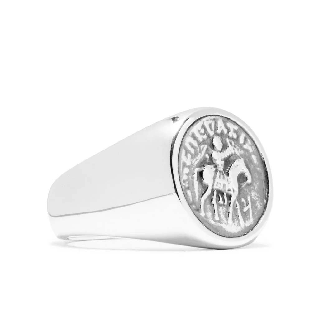 Coin Ring - 925 Sterling Silver - Image 2