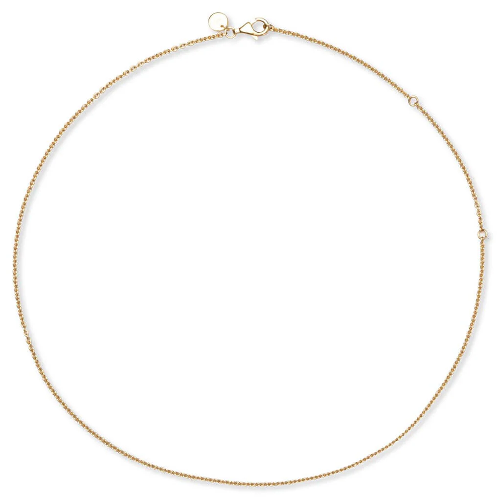 Rolo Chain Gold - S925 Sterling Silver with 18K Gold Plating