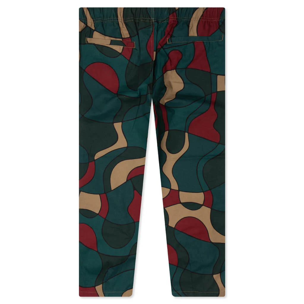 Trees in Wind Relaxed Pants - Camo Green - Image 2