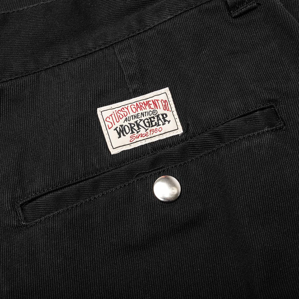 Twill Workgear Trouser - Black - Image 4