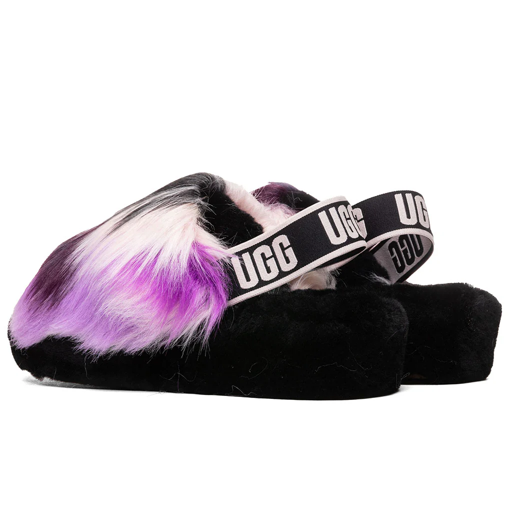 Women's Fluff Yeah Slide - Tie Dye Magnolia - Image 3