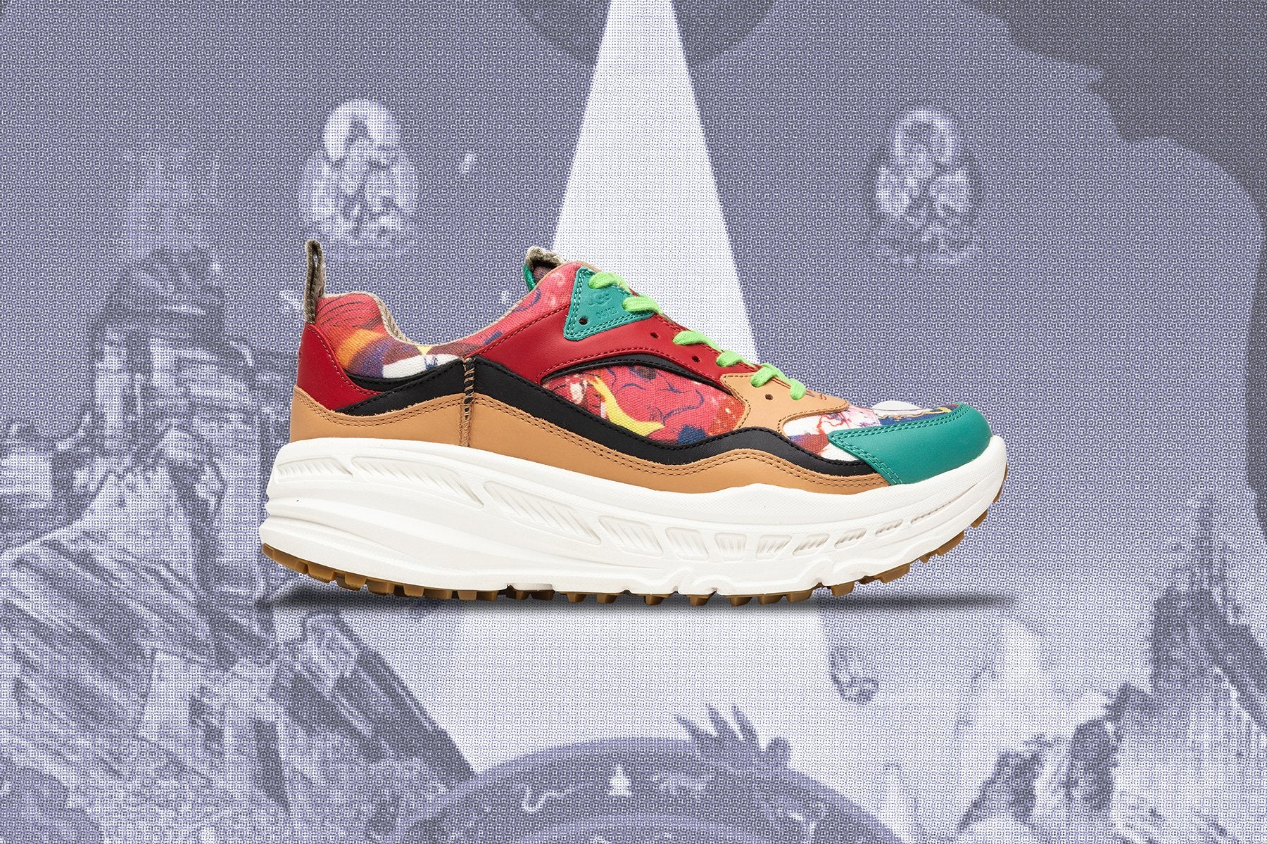 UGG x 12x12 CA805 x Tadanori Yokoo Wonderland - Red/Multi - Image 5