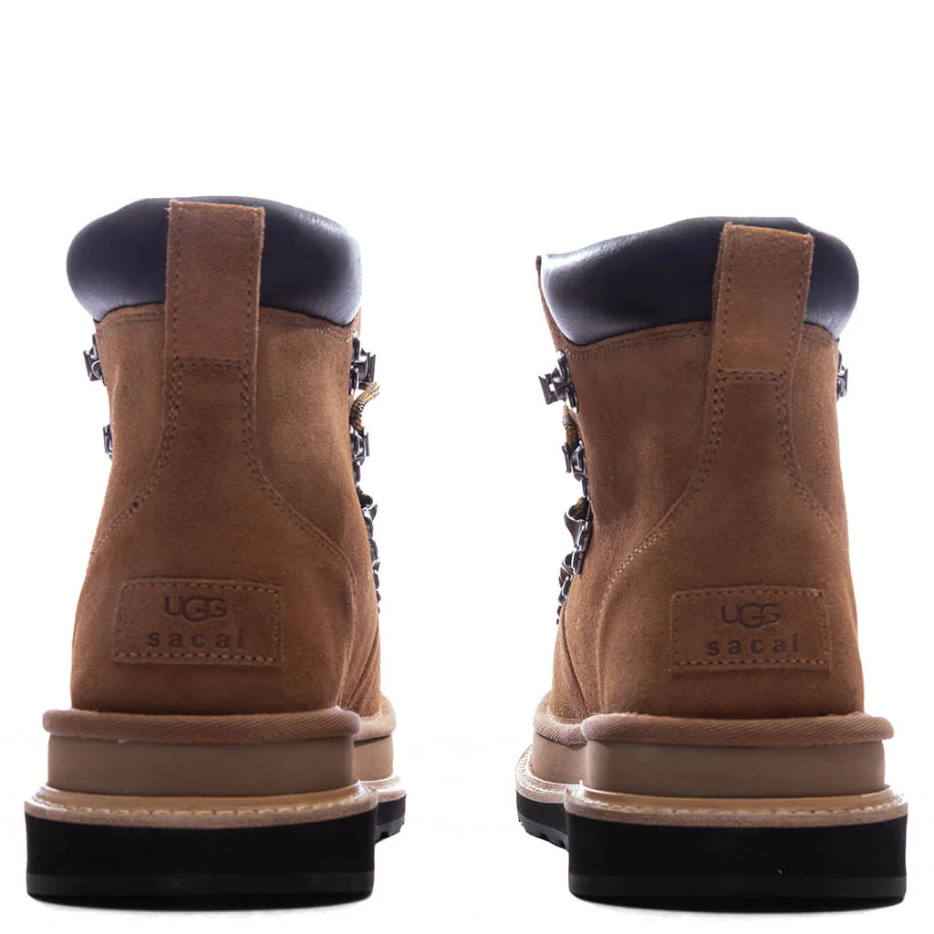 UGG x Sacai Women's Hiker - Chestnut - Image 4