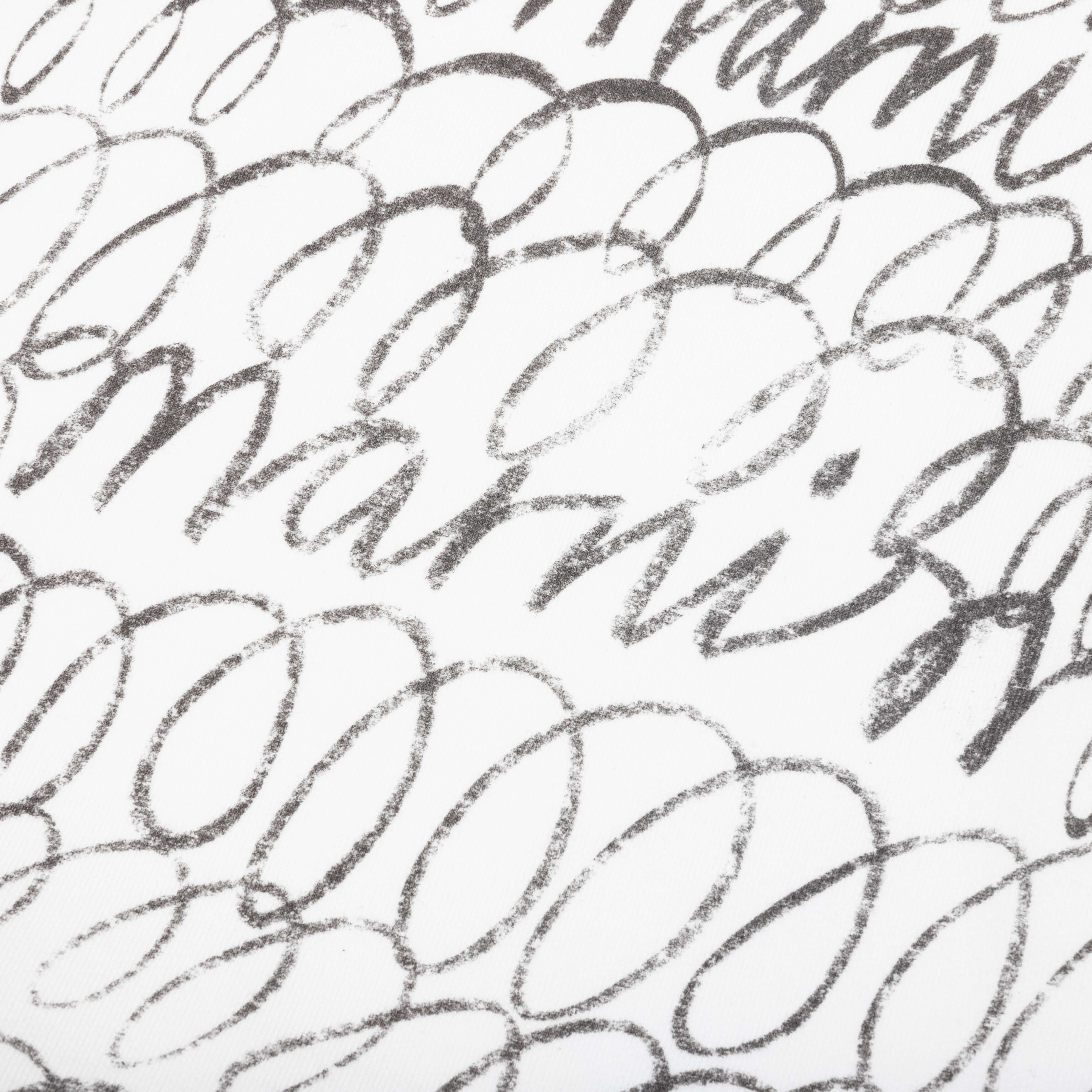 Scribble Printed Sweatshirt - Natural White - Image 3
