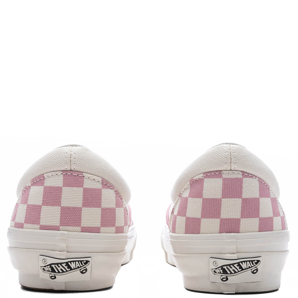Premium Classic Slip-On 98 - Checkerboard Pink - Image 4