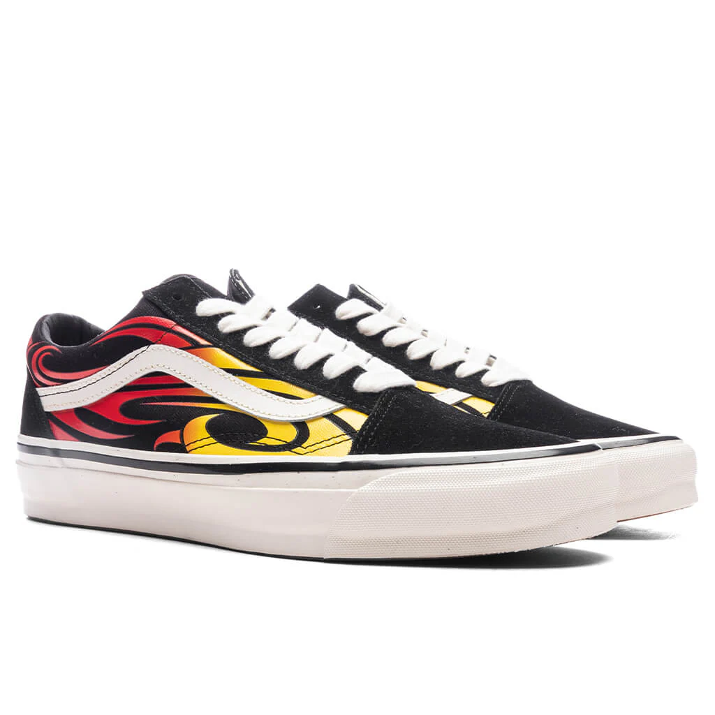 Premium Old Skool Y2K Flame - Black/White - Image 2