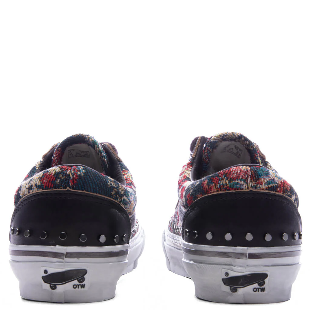 OTW Old Skool 36 Vibram Floral Rivets - Black - Image 4