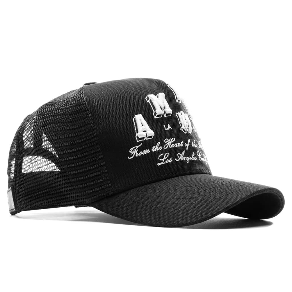 Varsity Trucker Hat - Black - Image 3