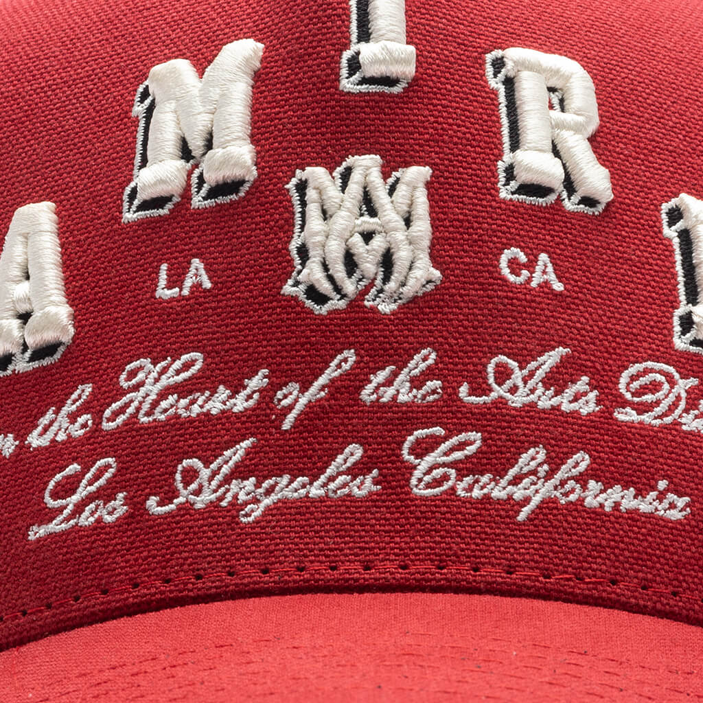 Varsity Trucker Hat - Red - Image 2